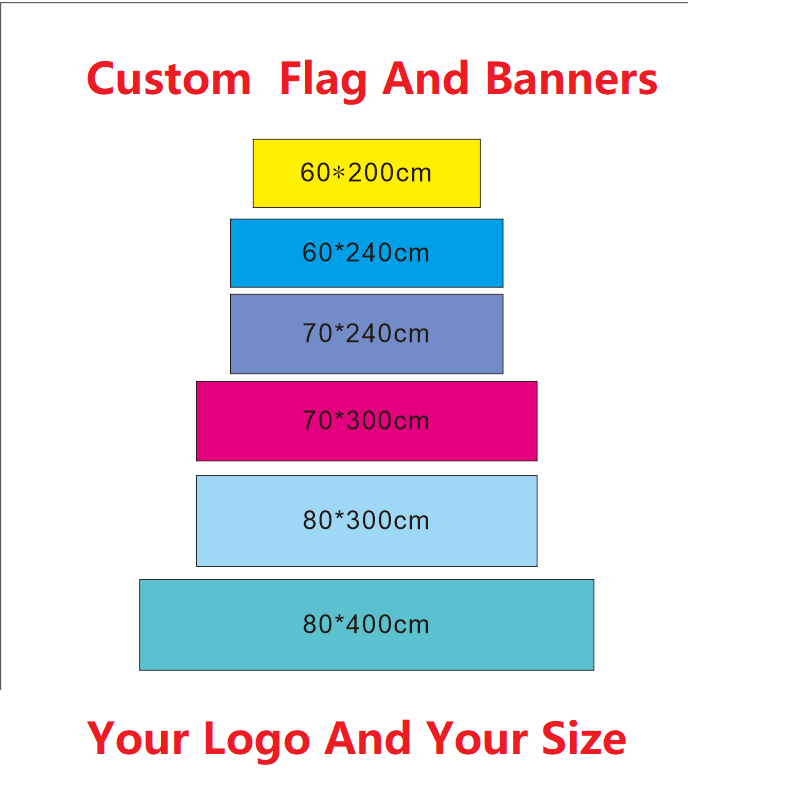 Custom   Banner Flag 2x8FT 60X - Outdoor Sport Club ulasan dan harga